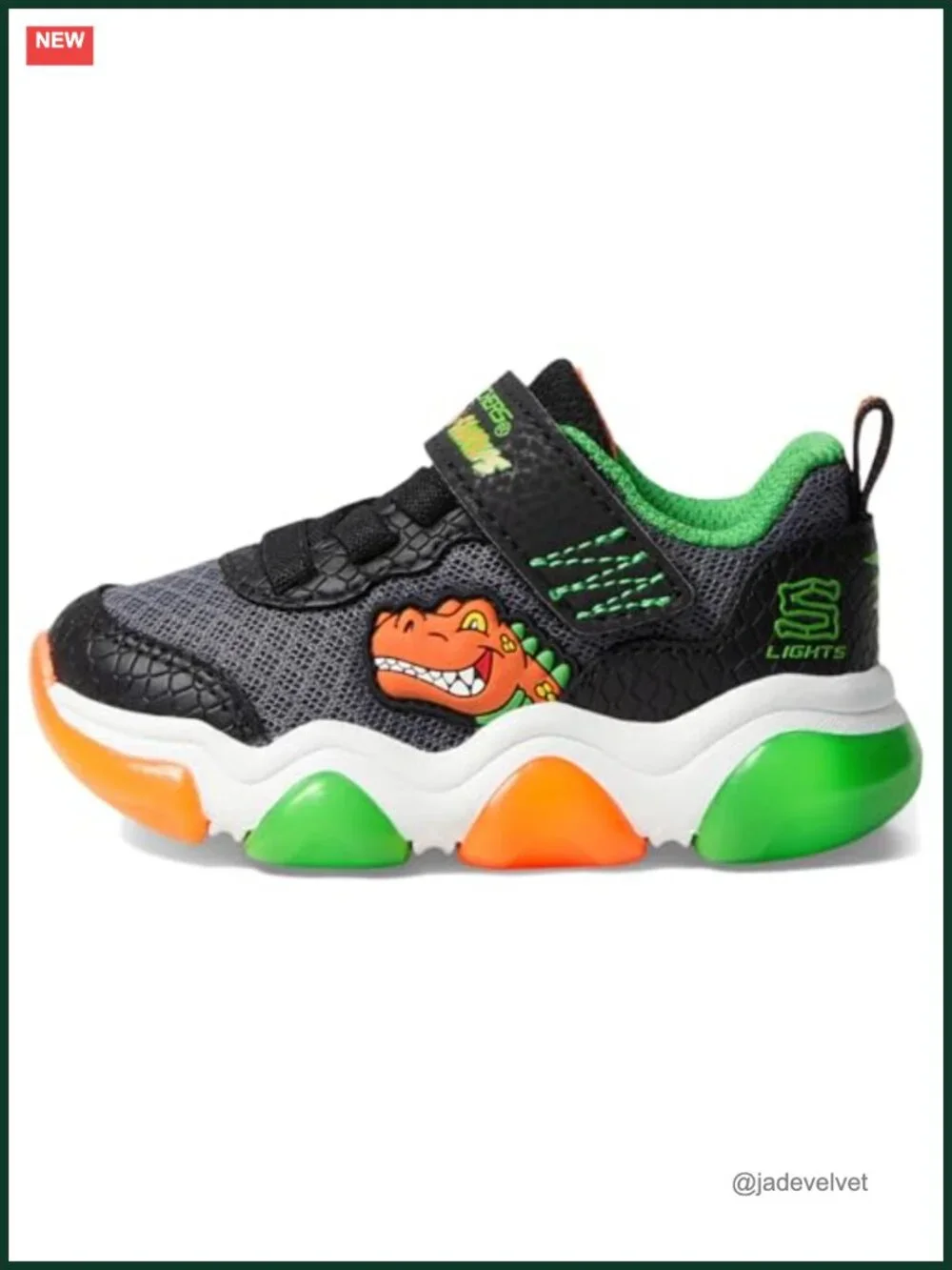 Light Up Sneakers with Adaptive Closure and Cushioned Comfort